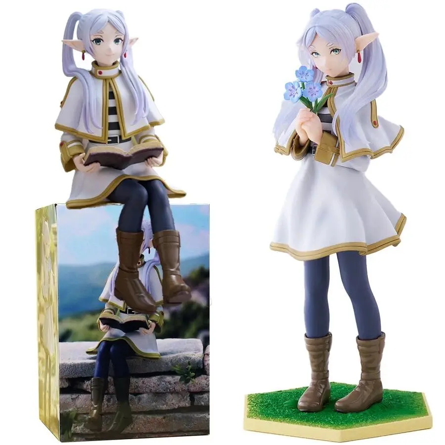 14cm Frieren: Beyond Journey's End Anime Figure Noodle Stopper Frieren Action Figure Luminasta Frieren Figurine Collection Model