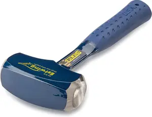 Estwing Drilling/Crack Hammer - 3-Pound Sledge with Forged Steel Construction & Shock Reduction Grip
