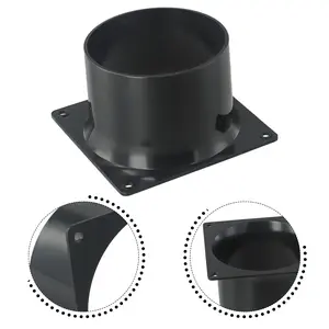 75-120MM ABS Wall Flange Connector for Ventilation Pipe Air Ducting Connection[Fall Deals]