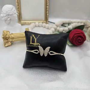 LaYaiBoutique #2321 Butterfly bracelet, 14k gold plated, High Quality