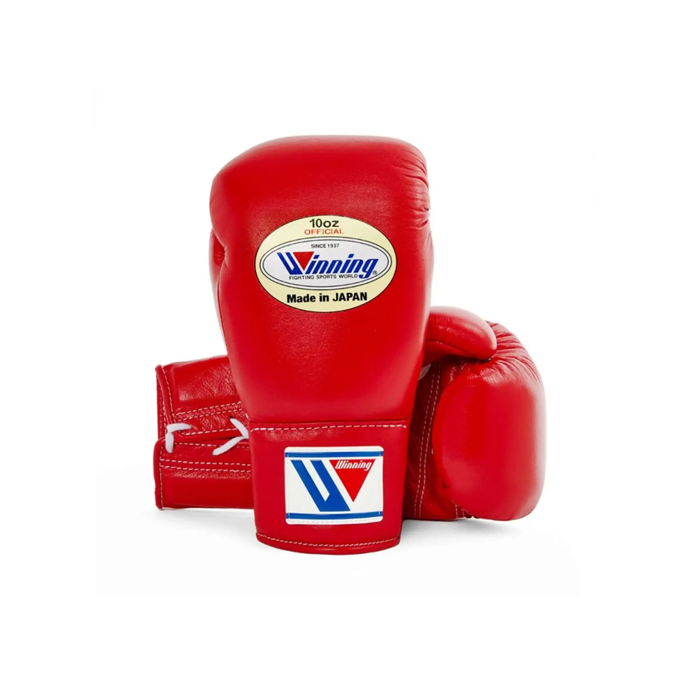 Winning Lace-Up Boxing Gloves Red