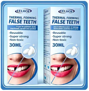 Malleable Dental Gel (30ml Box) - Temporary Dental Filling Gel for Cavities, Teeth Gaps, Film & Television Makeup Denture Modification | Oral Care Product