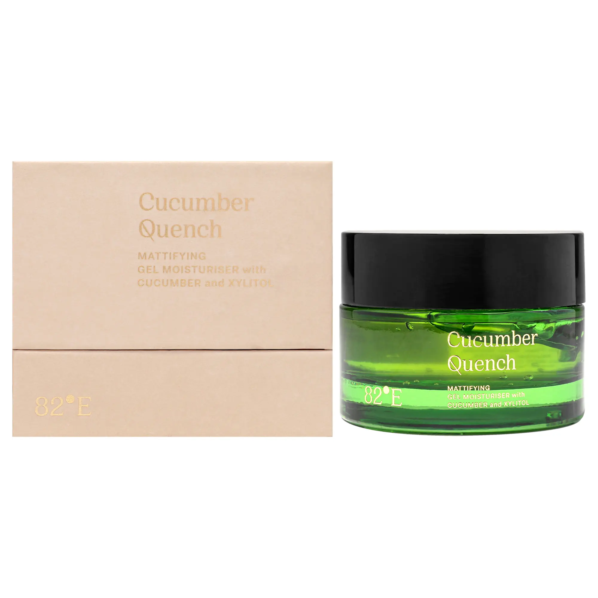 Cucumber Quench Mattifying Gel Moisturiser by 82East By Deepika Padukone for Women - 1.7 oz Moisturizer Hydrating Cream Advanced Brightening