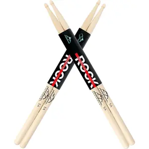 5A Drum Sticks 2 Pairs Maple Drumsticks for  Adults Drummers