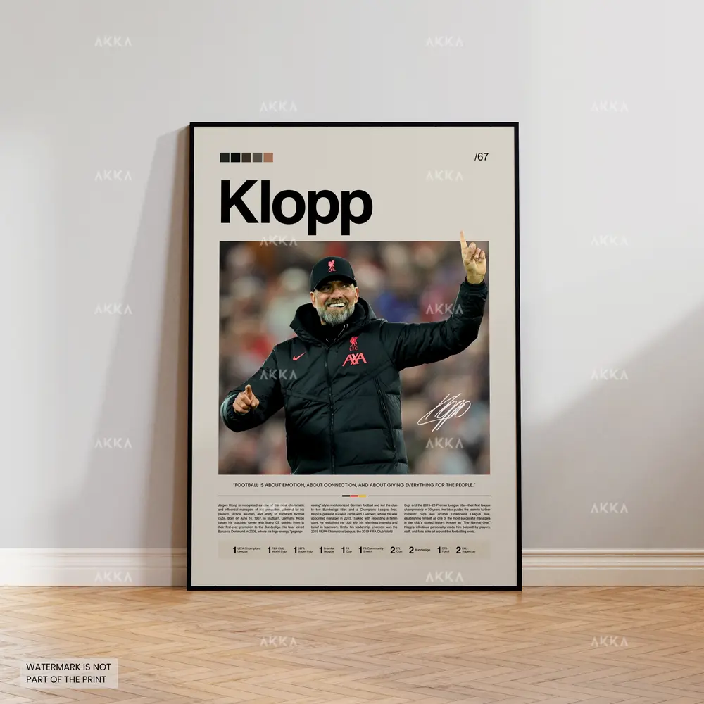 Jürgen Klopp poster