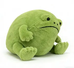 Ricky the Tree Frog plush toy, amphibian plush toy - a classic children's Christmas and Easter gift.