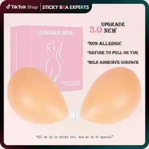 【Limited! First 200 Orders Just $15.9】Lunara  Silicone Sticky bra, Adhesive Bra, Push Bra,Nude Sticky Insert, Waterproof & Reusable, for dress, womenswear, blue hoco dress, bras women, Minimalist,wedding guest purple dress,FallFreshness，halloween outfits