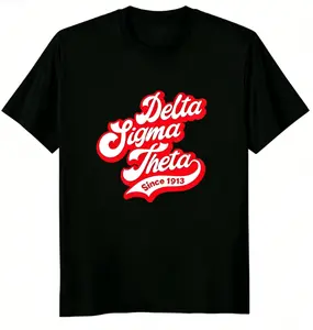 Delta Sigma Theta 1913 Unisex T-Shirt | 100% Cotton, Breathable for All-Day Comfort