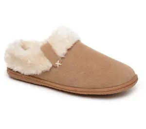 Minnetonka Women's Slipper - Camp Collar Scuff