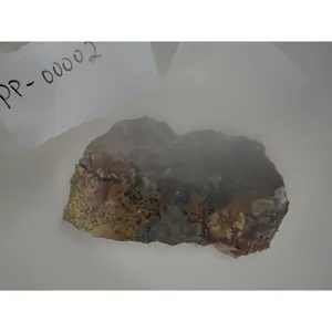 Haystack Butte Jellybean Jasper Slab 4x2.5" 5/16" Thick Oregon PP-00002, Bean-Like, Natural Edge