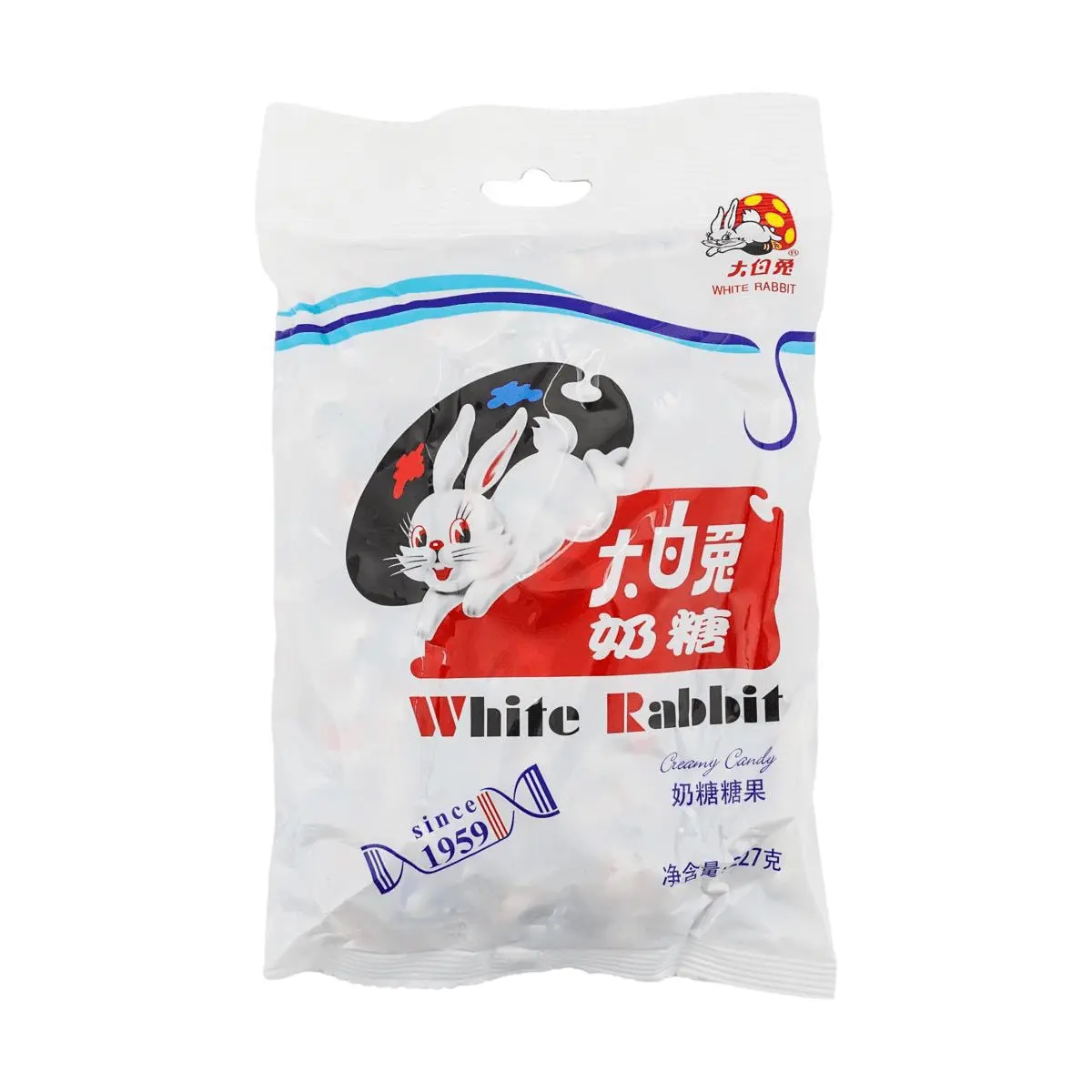 White Rabbit Creamy Candy - Classic Nostalgic Sweet Treat, 200g Bag - Authentic Childhood Favorite
