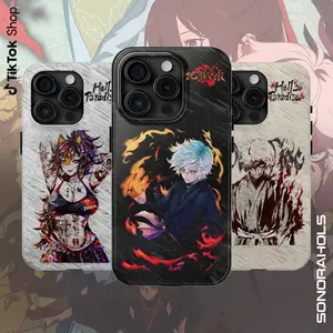 Hell's Paradise shinobi Gabimaru Phonecase, The Hollow Jigokuraku anime manga Case, Hardest phonecase for Hell's Paradise fans