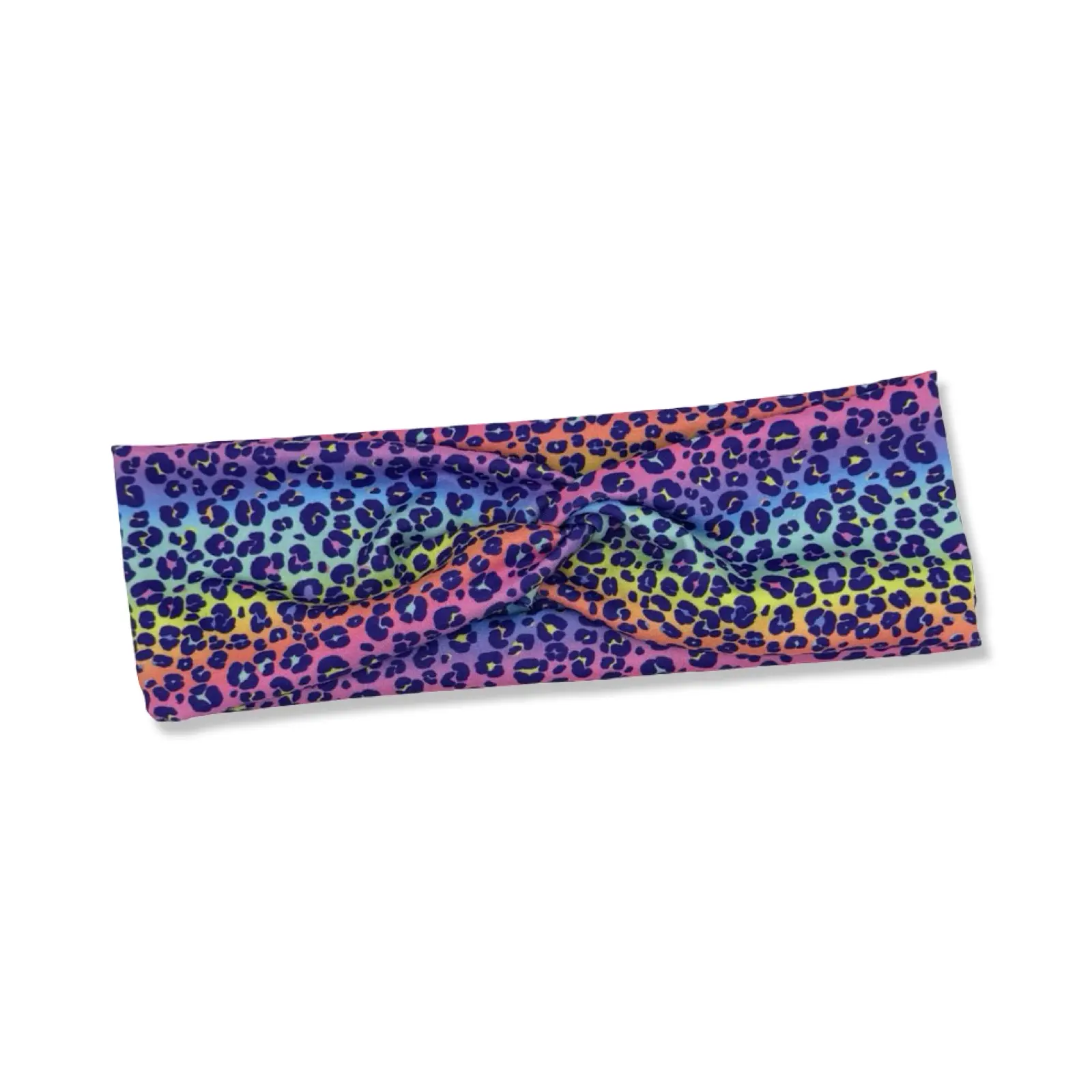 Lisa Frank Leopard Knotted Headband
