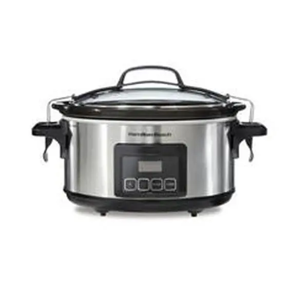 Hamilton Beach 6 qt. Stay-or-Go Slow Cooker - High Performance, Durable Specialty Kitchen Appliance with Convenient Slow Cooking Functionality