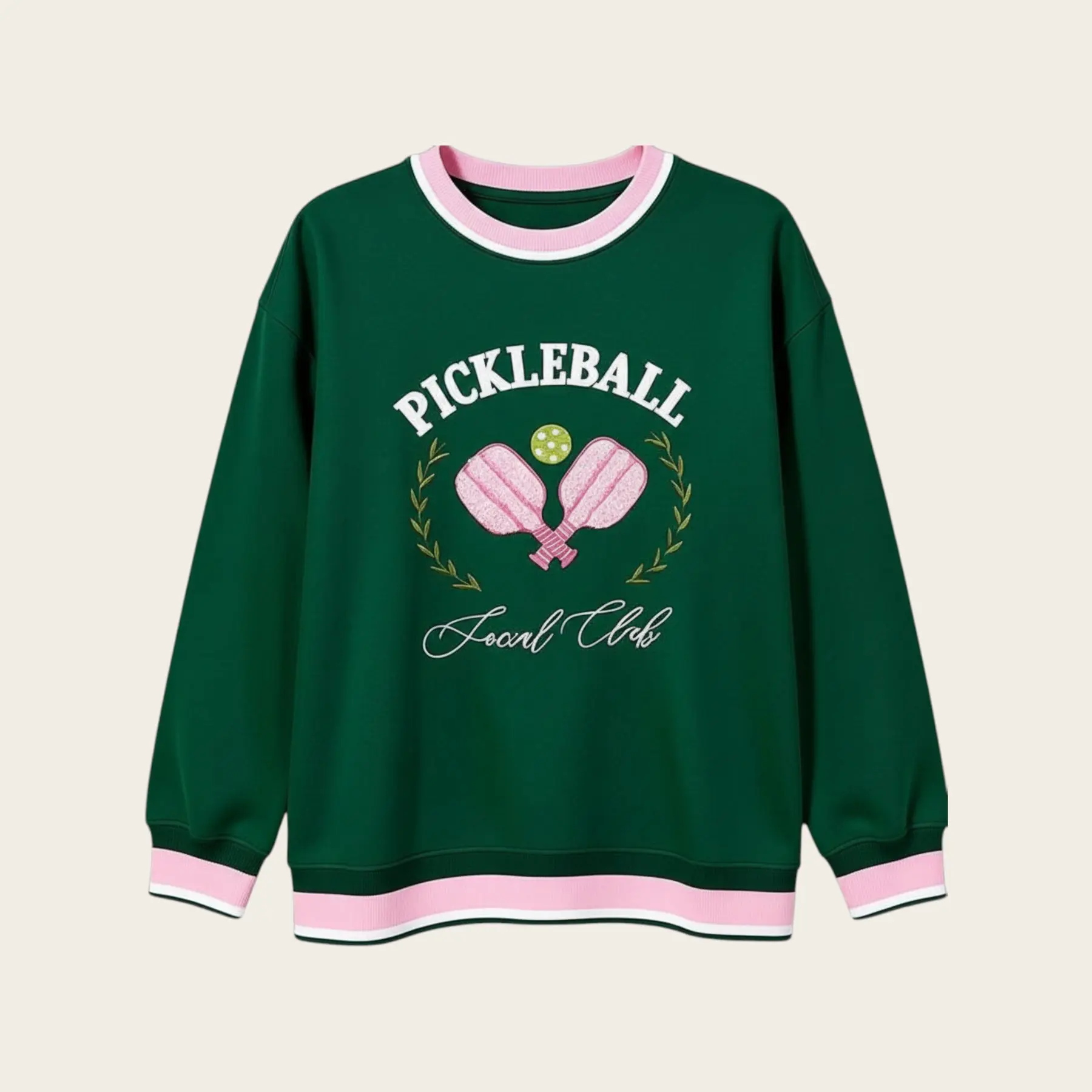 Pickleball Social Club Oversized Crew