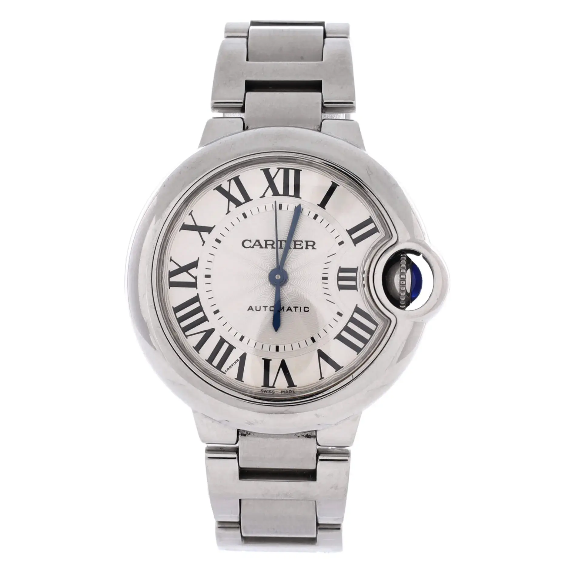 Pre-owned Cartier Ballon Bleu de Cartier Automatic Watch Stainless Steel 33 by Rebag