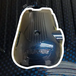 Blue Candy Carbon Fiber Engine Cover 1999-2005 Silverado Engine Cover