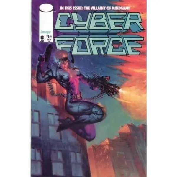 USED-Image Comics CYBER FORCE Vol. 2, #6 July 1994 (In This Issue: The Villiany of MINDGAME) by Marc Silvestri (Unknown)