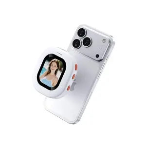 Wireless Magnetic Phone Screen Projector for iPhone & Android, Auto Mirror Selfie Photography, Stream Media Easily, Ideal for Multimedia Use, Multifunctional Projector