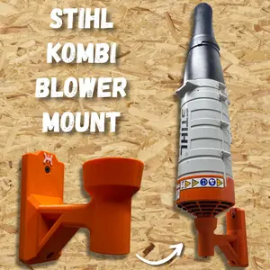 STIHL Kombi Blower Attachement BG-KM Compatible Wall Mount Storage