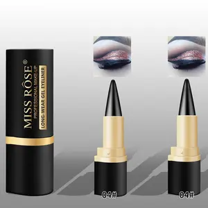 Long Lasting Gel Eyeliner, 2 Counts Waterproof Eyeliner Pen, Professional Eye Makeup Accessories for Women & Girls, Eyeliner Pencils, Longwear Eye Liner, Tightline Eyeliner