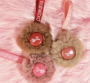 Kevin & Coco Pudding Lip Cheek Balm Dual-Purpose Natural Glow Silky Smooth Texture Long Lasting Hydrating Vitamin E Jojoba Oil Travel Friendly Gift Idea 5g/5g