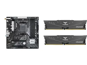 Motherboard Memory Combo - ASRock B450M/AC R2.0 Bundle with Team Group TLZGD416G3600HC18JDC01 Motherboard Memory Combo - ASRock B450M/AC R2.0 Bundle with Team Group TLZGD416G3600HC18JDC01