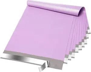 Poly Mailers 12x15.5Inch 50 Pcs, Waterproof Shipping Bags for Clothing, Strong Adhesive Heavy Duty Shipping Mailing Envelopes, Self Seal Mailers Poly Bags for Business,Light Purple