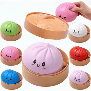 [Blind Box] New 2026 Dumpling Squishies & Dumpling Squishy Mystery Box —3.15 inches in diameter Dumpling Squishy