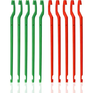 Easy Fish Hook Remover Tool 10 count Fishing Disgorger Plastic Portable Unhook Extractor Fishing Supplies