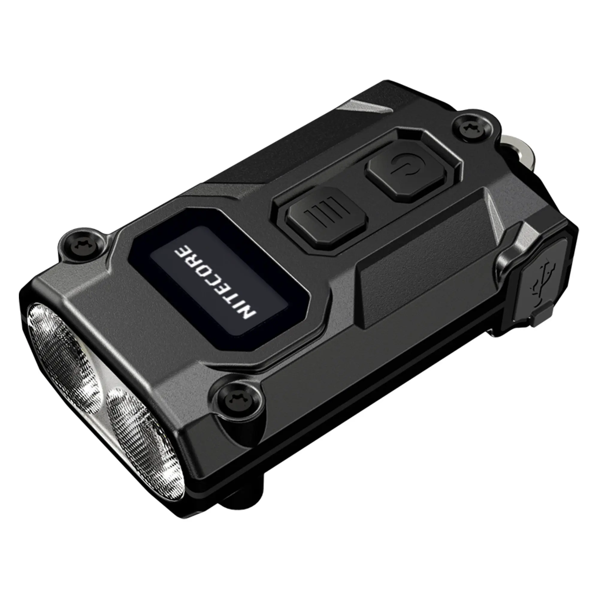 Nitecore TINI 3 High Power Rechargeable Keychain Flashlight - 600 Lumens LED Lights, Cooling System, Neutral Color Temperatures, USB-C, IP54 Waterproof, Durable DC Power Supply, 1.5 Hrs Runtime, Lightweight Compact Everyday Carry EDC for Camping Adults