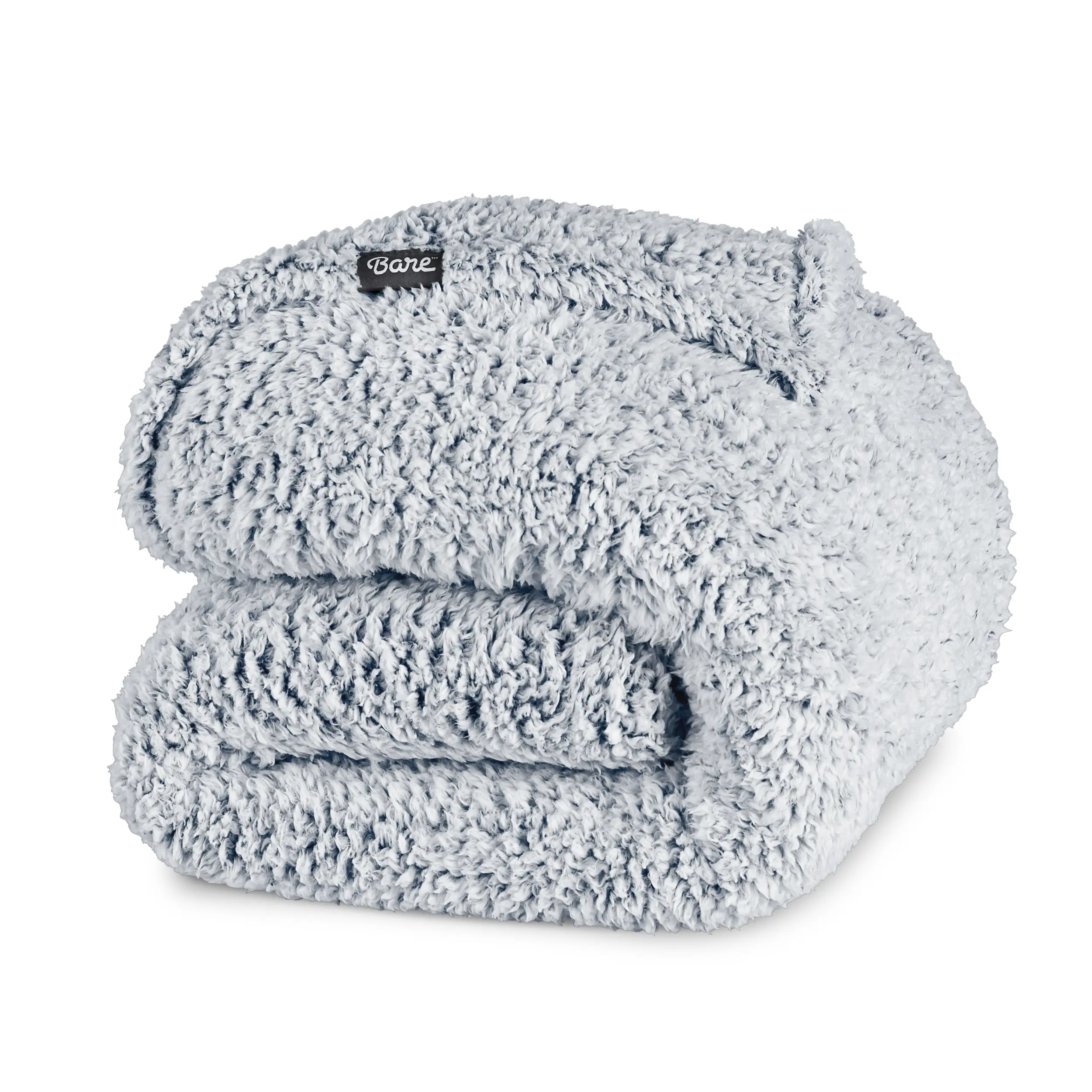 Bare Home Tipped Sherpa Blanket - Luxury Bedding, Cozy Warm, Fluffy Soft, Soft Plush for Home Use, Cozy Warm Blanket, Fluffy Soft Blankets