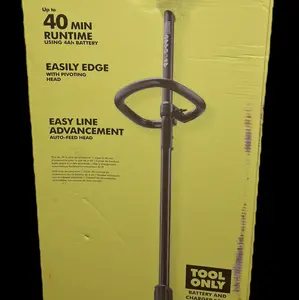 Ryobi 18V One Plus 13 inch Trimmer Edger 30% More Power Tool Only with 40 Min Runtime & Auto-Feed Head