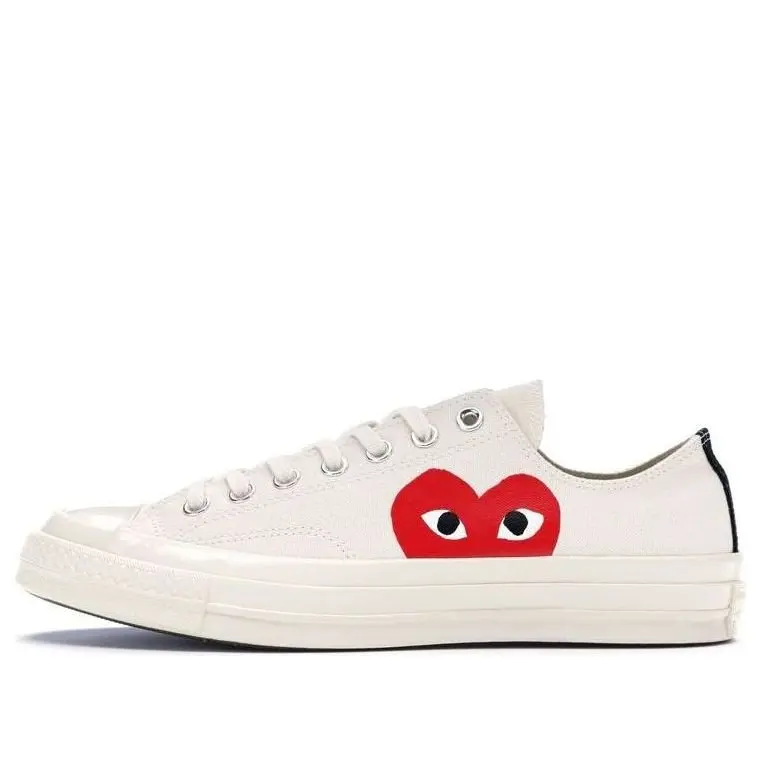 Converse x COMME des GARCONS PLAY Chuck 70 Ox 'White' 150207C Converse x COMME des GARCONS PLAY Chuck 70 Ox 'White' 150207C