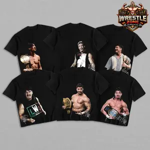 Eddie Guerrero Collection Heavy Cotton Shirt WWE Shirt Latino Heat Tshirt Wrestling Fan Apparel Menswear