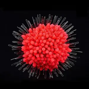 300pcs Rubber Bead Float Stopper, Durable Line Stopper for Carp Fishing, Long-Distance Fly Fishing, Outdoor Fishing Accessories