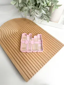 Book Bow Tray Trinket Desk Organizer for Crafts Office Space Organize Small Parts Paper Clips Beads Rhinestones Charms Jewelry Pieces Book Worm