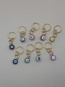 Evil Eye Custom Stitch Marker l Knitting + Crochet Custom Stitch Marker