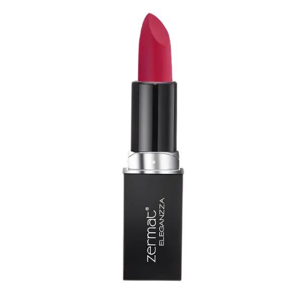 Zermat USA Eleganza Semi Matte Lipstick with Vitamin E - Long Lasting Color & Hydration - Perfect for Daily Wear & Special Occasions - 0.28 Oz