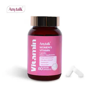 Anytalk Women's Vitamin Capsules - 60 Capsules | Dietary Supplement for Uterus, Ovarian Care, Hormonal Balance & Vitality  Healthcare Optimum