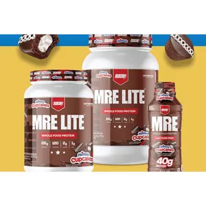 Redcon1 MRE Lite Protein Powder | 24 g Low-Carb Whey-Free Protein