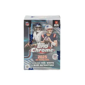 2025 Topps Chrome Football Blaster Box (3 RCs + Parallels / Inserts)