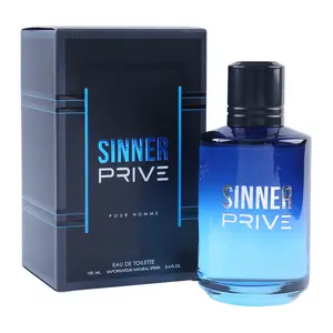Sinner Prive Eau De Toilette Natural Spray Cologne for Men 100ml/3.4fl.oz. - Best Fragrance for Men