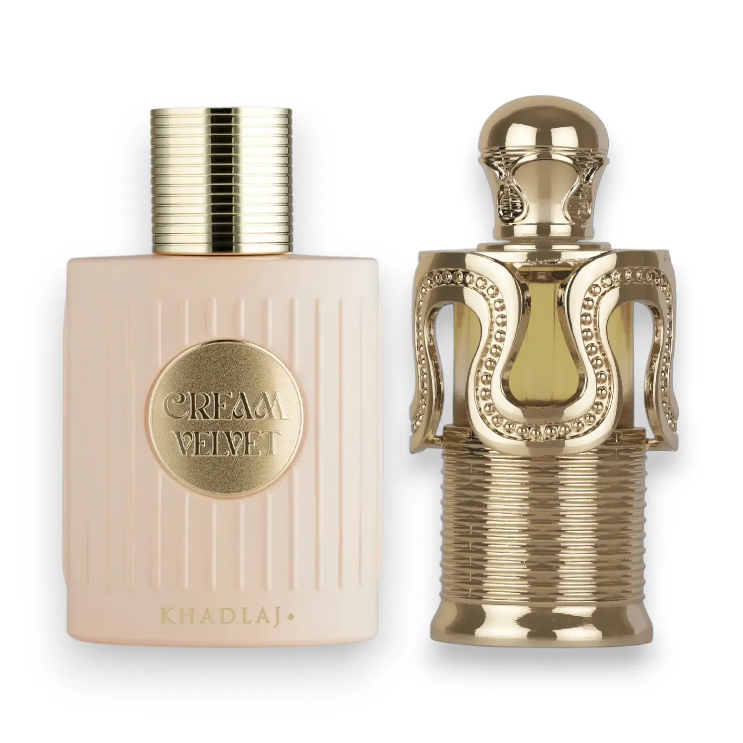 Khadlaj Cream Velvet + Lattafa Maitha Concentrated Oil | Unisex Fragrance | 20ML - 100ML | Eau De Parfum | 100 ML | Caramel- Honey, and Vanilla Notes