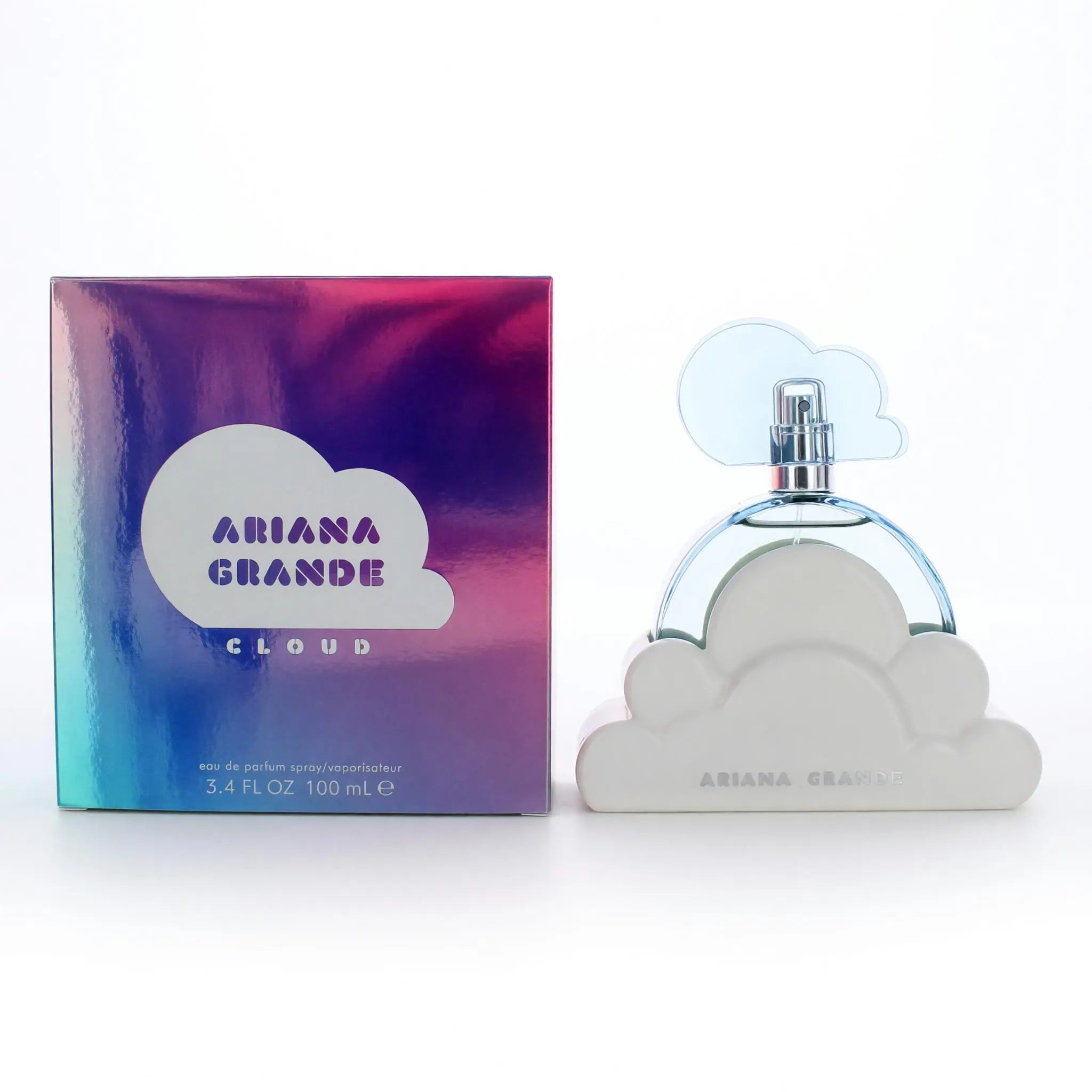 Cloud by Ariana Grande Women's Signature Scent Dreamy Floral Musk EDP Spray - 3.4 fl oz Spray Bottle, Daily Wear Fragrance, Easy Spritzing