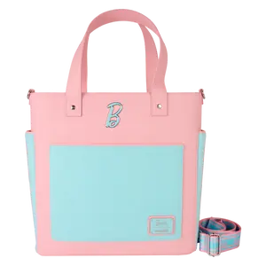 Mattel Classic Barbie Terry Cloth Convertible Backpack & Tote Crossbody Bag