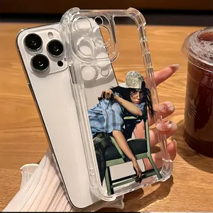 Hot Singer B-Billies Phone Case for iPhone 16 15 14 13 12 11 Pro Max X XR XS Max 8 7 Plus, Anti-Drop Transparent Soft Back Cover