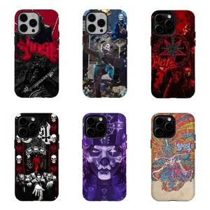 Ghost Band Phone Case,for iPhone 16 15 14 13 12 11 17Pro Max,Gift For Fans,Protective Cover Christmas/birthday Gift