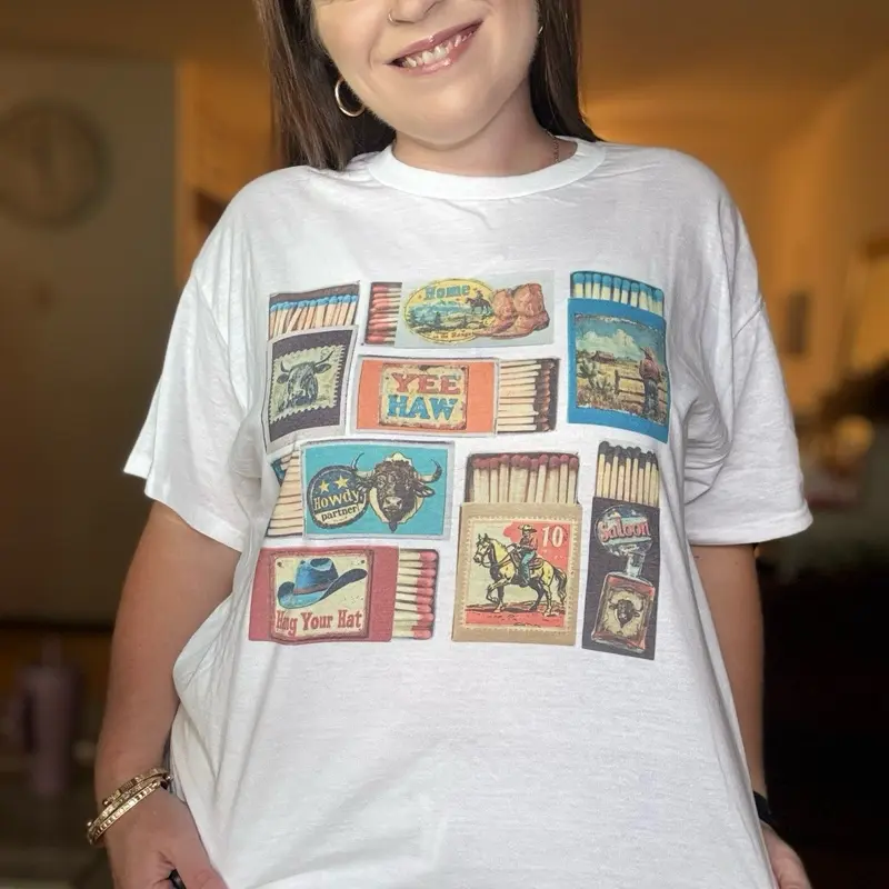 Western Matchbox Tee