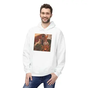 "Stacked" Original Artwork by Taylor Horwath - Unisex Midweight Softstyle Fleece Hoodie